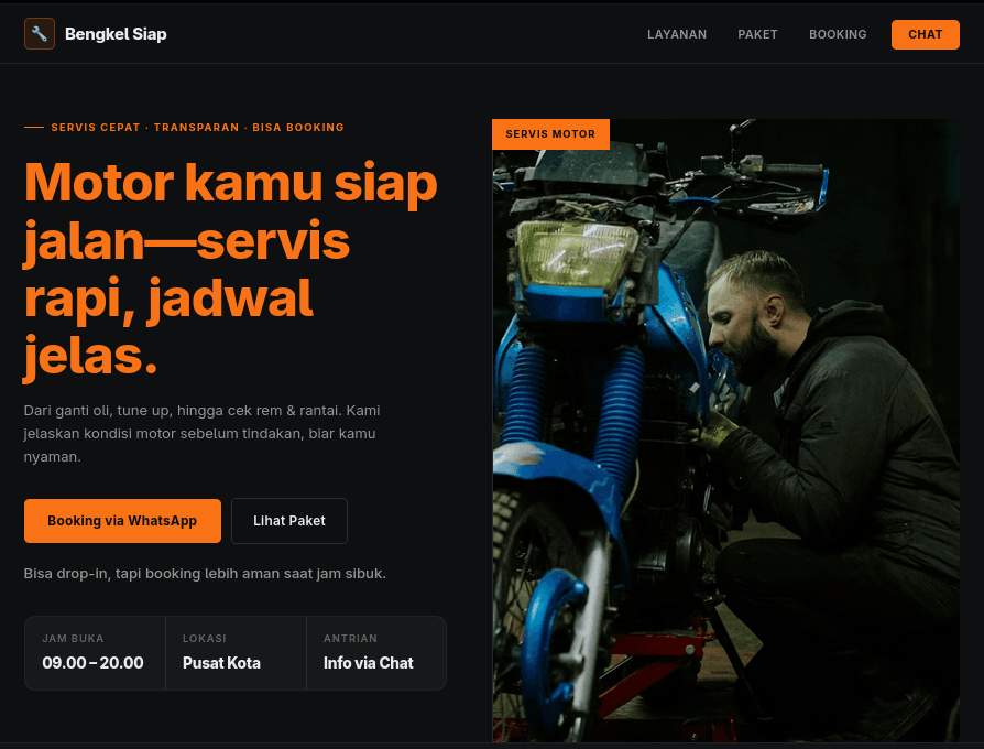 Bengkel Motor