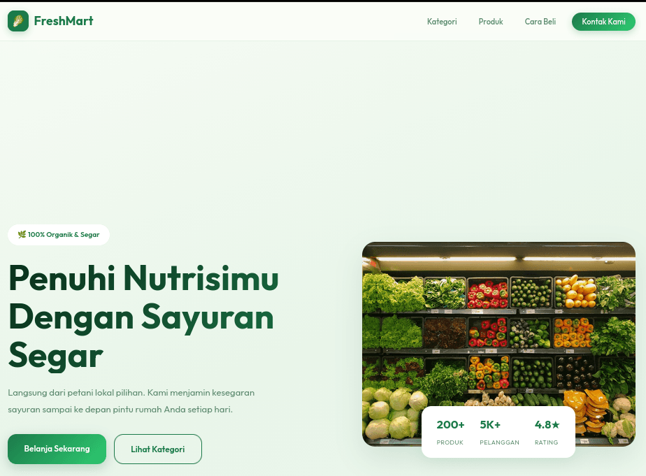 Toko Sayur